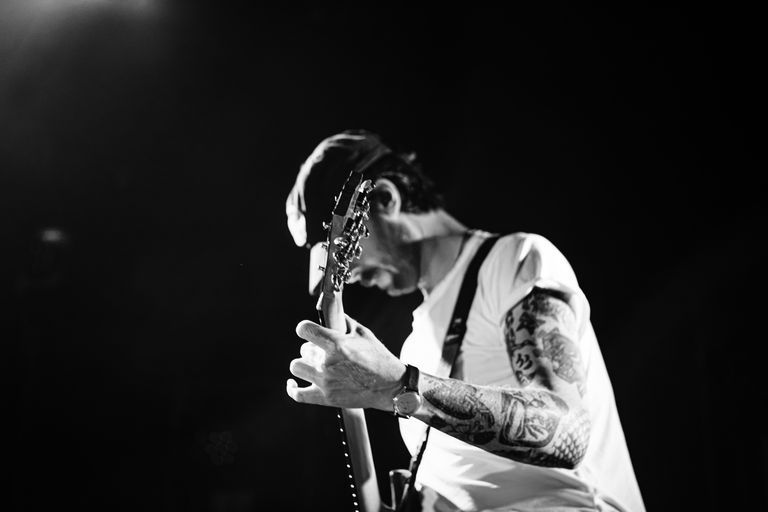 Knuckle Puck performing at Hindley Street Music Hall in Adelaide 
